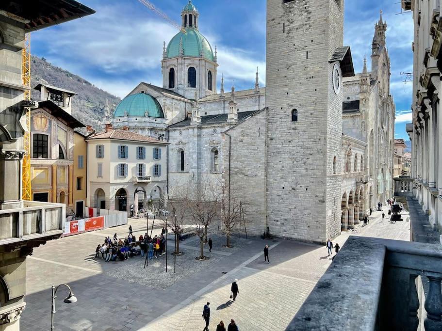 Esclusivo 130Mq Fronte Duomo E Lago E Terrazza Комо Екстериор снимка
