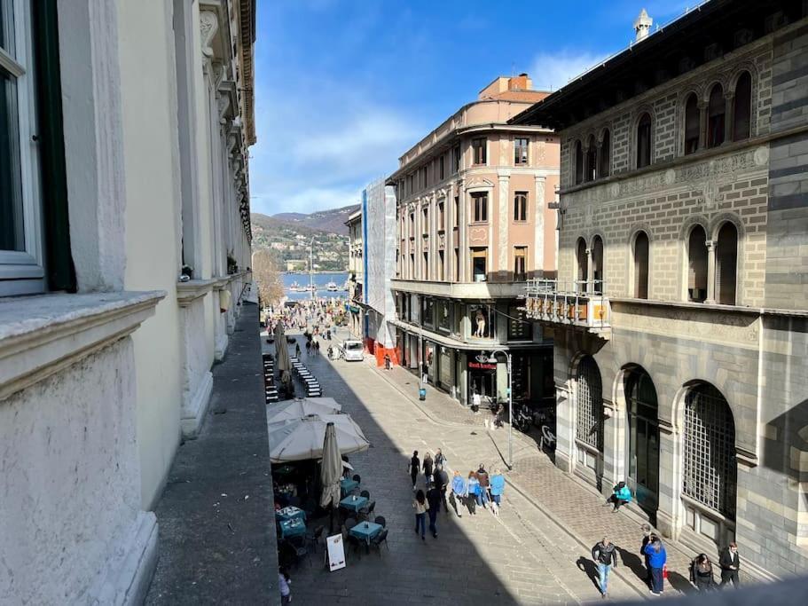 Esclusivo 130Mq Fronte Duomo E Lago E Terrazza Комо Екстериор снимка